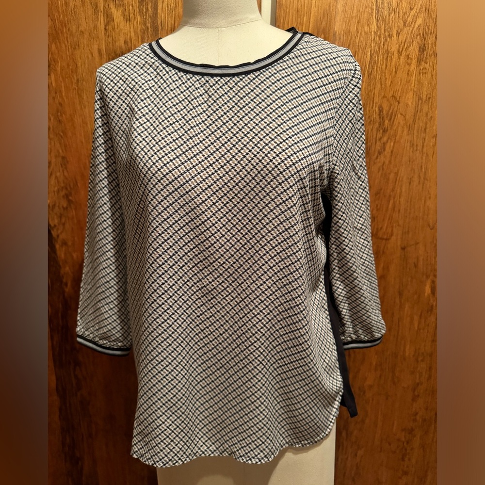 Tom Tailor M long sleeve plaid blouse